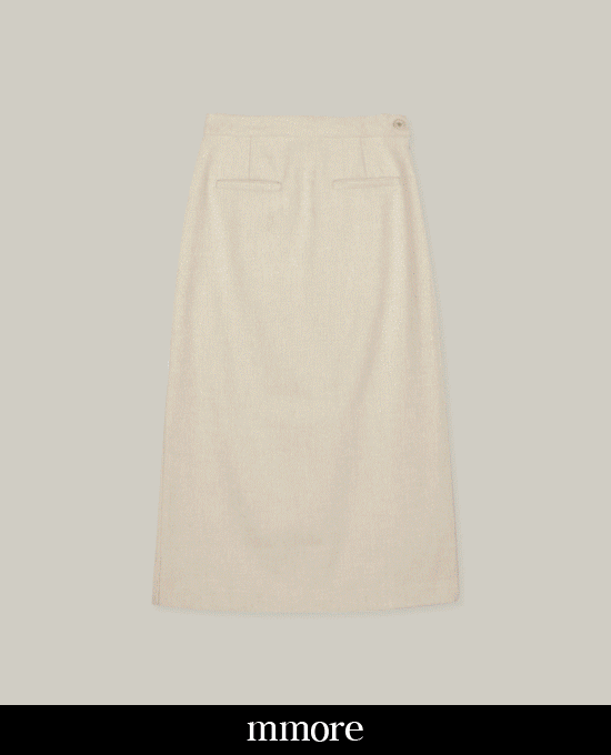 [11주년세일][당일발송][mmore] pocket wool long skirt (wool 70%) *뉴 컬러 추가 ♡